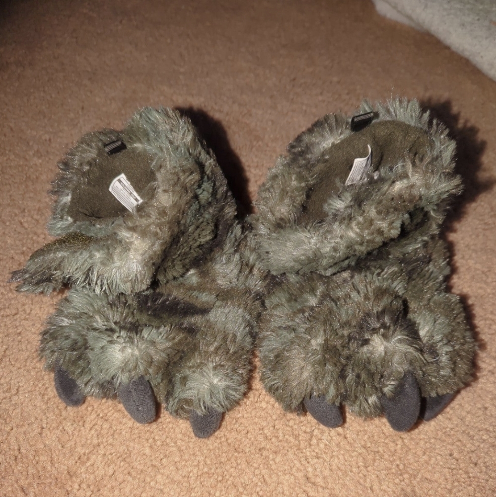 Carter's Dino Slippers size xs 3-4